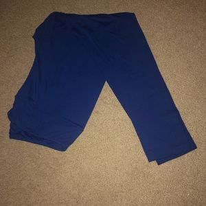 Lula roe leggings TC Royal Blue